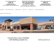 Tablet Screenshot of buildingcapital.com